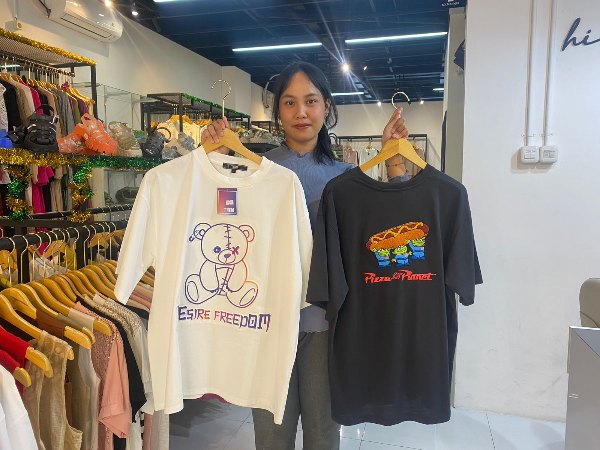 Key Boutique Bogor Hadirkan T-shirt Jepang untuk Pria dan Wanita