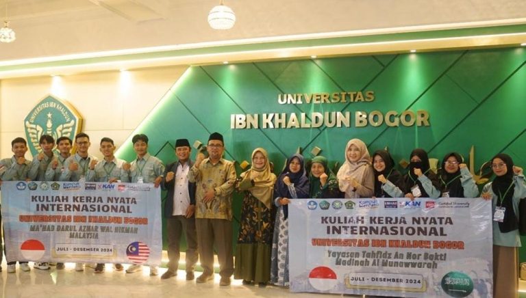 UIKA Bogor Lepas 10 Mahasiswa KKN Internasional ke Malaysia dan Madinah