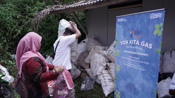 Upaya Nyata BRI Atasi Masalah Sampah dan Lawan Perubahan Iklim Buahkan Penghargaan Platinum pada BISRA Awards 2024