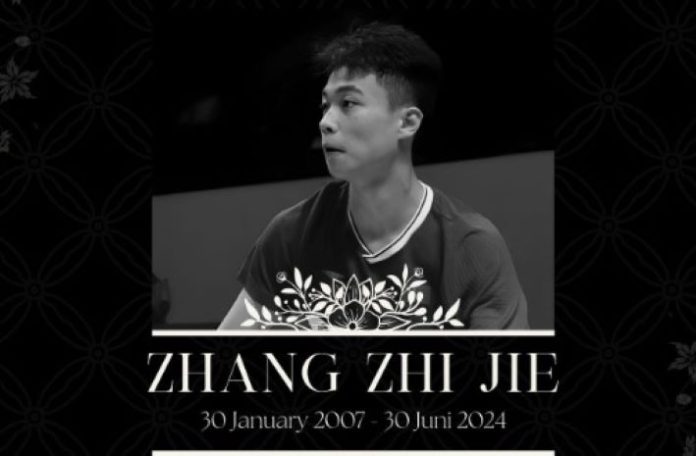 Zhang Zhi Jie meninggal