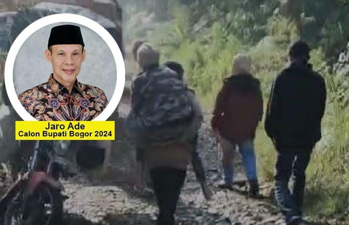 Jaro Ade Soroti Aksi Warga Gendong Pasien Akibat Buruknya Infrastruktur Jalan di Kabupaten Bogor