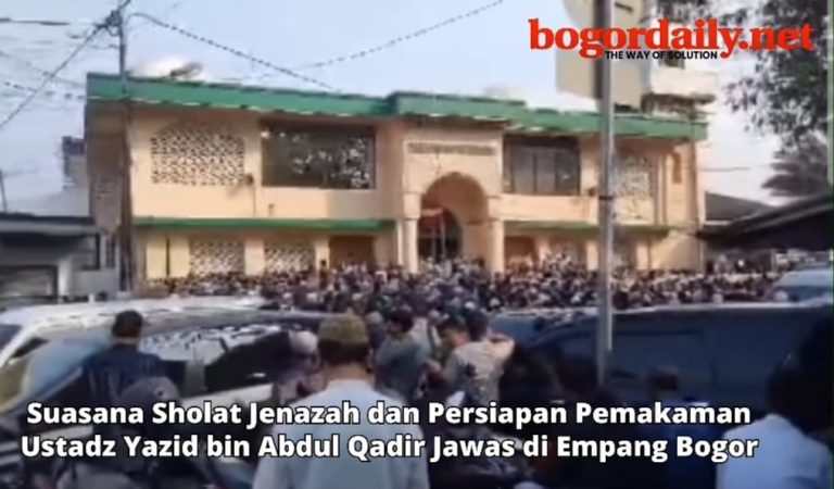 Ustaz Yazid bin Abdul Qadir Jawas Dimakamkan di Empang Bogor