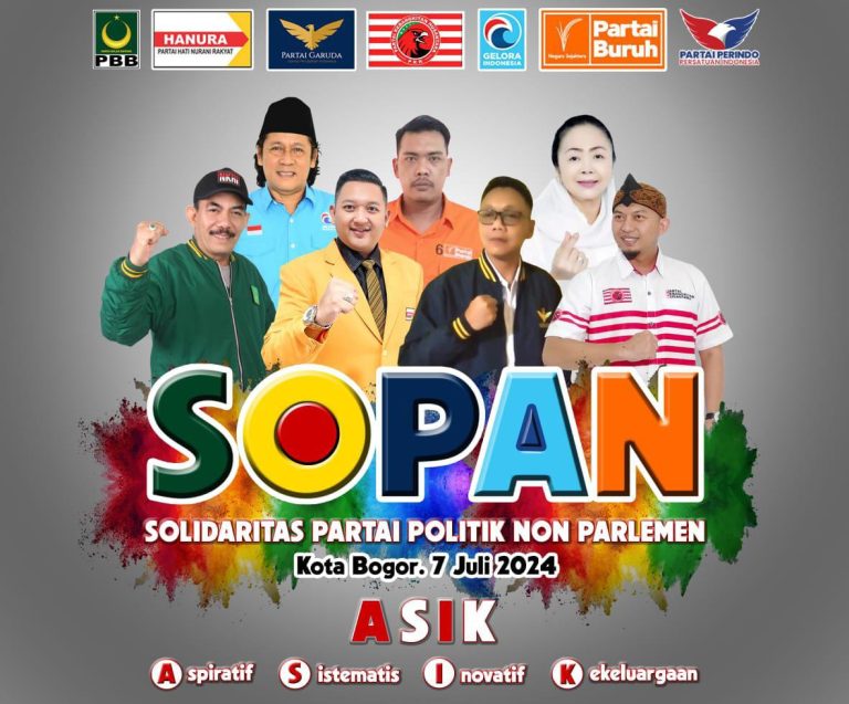 SOPAN Kekuatan Baru Arus Politik di Pilwalkot Bogor