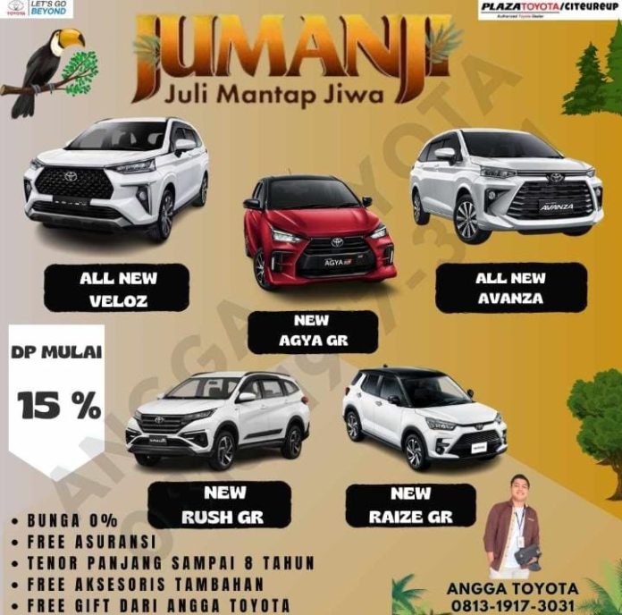 promo juli Plaza Toyota Citeureup