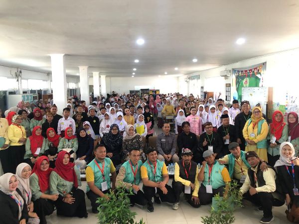 187 Peserta Ikuti Festival Tunas Bahasa Ibu Jenjang SD Tingkat Kecamatan Tanah Sareal di Sekolah Bosowa Bina Insani