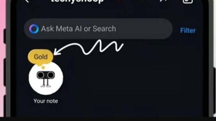 Cara Membuat Gold Instagram Notes yang Mudah dan Simple 