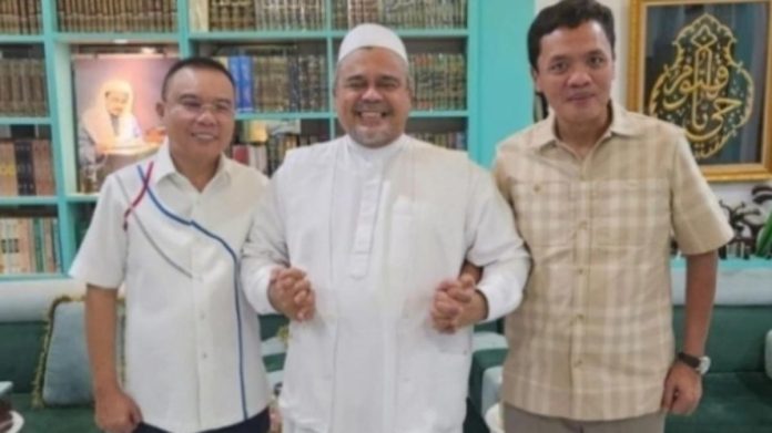 Habib Rizieq Gandeng Tangan Dua Pentolan Gerindra. Apa Saja yang Dibahas?