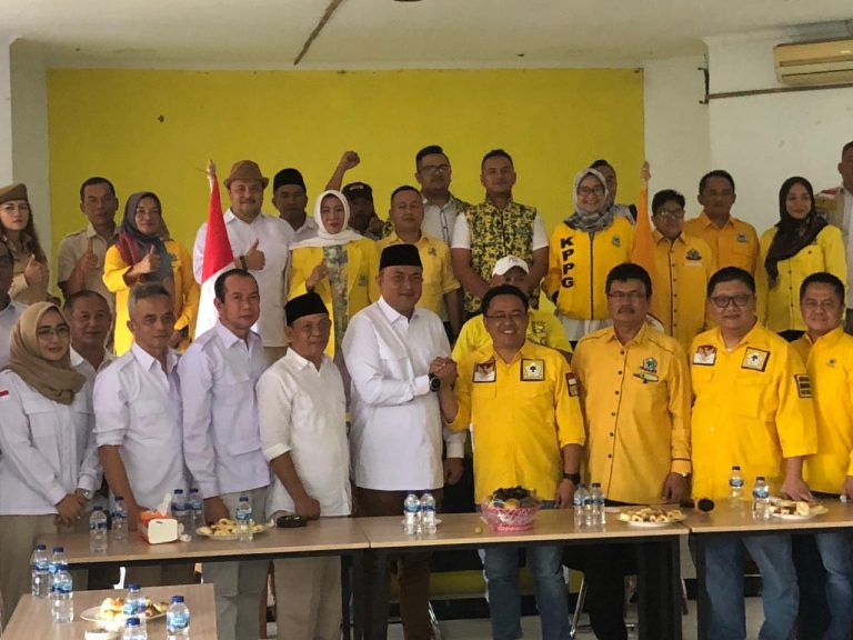 Misi Bangun Kabupaten Bogor, Calon Bupati Bogor Rudy Susmanto Silaturahmi ke DPD Partai Golkar