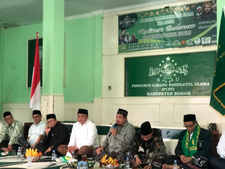 Kiai NU Kabupaten Bogor Doakan Rudy Susmanto Jadi Bupati Bogor