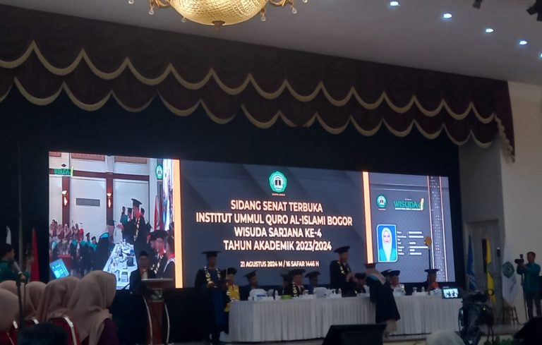 IUQI Bogor Gelar Wisuda ke 4, Wisudawan Terbaik Dapat Hadiah Motor