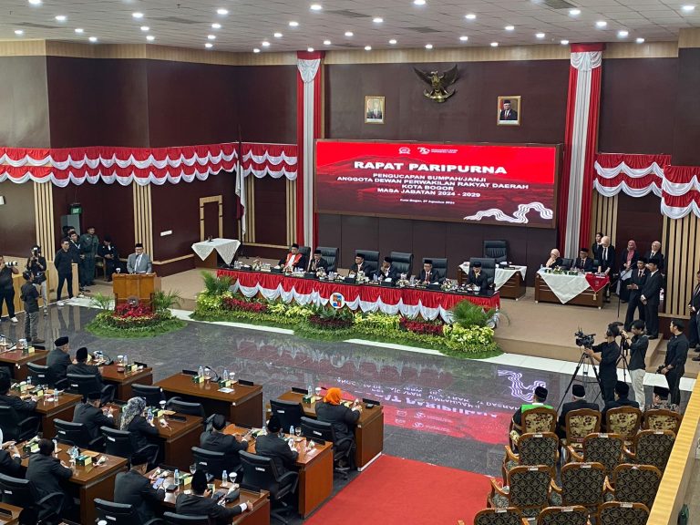 Pelantikan DPRD Kota Bogor Dihiasi Wajah Lama, Berikut 50 Nama Dewan Terpilih