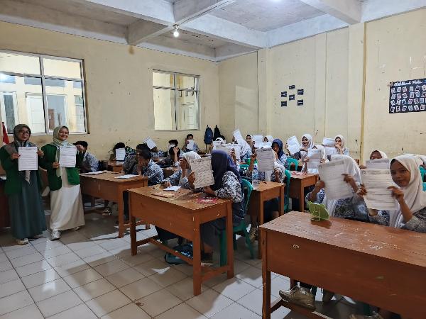 Kelompok XXI KKM IUQI 2024 Tes BK Assessment Gaya Belajar di SMP Bumi Sejahtera