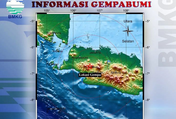 Gempa Magnitudo 3,5 Guncang Bogor, Ini Wilayah yang Bergetar