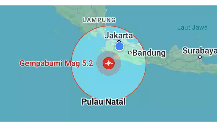 Gempa Guncang Sukabumi, Getaran Terasa sampai Bogor dan Bandung