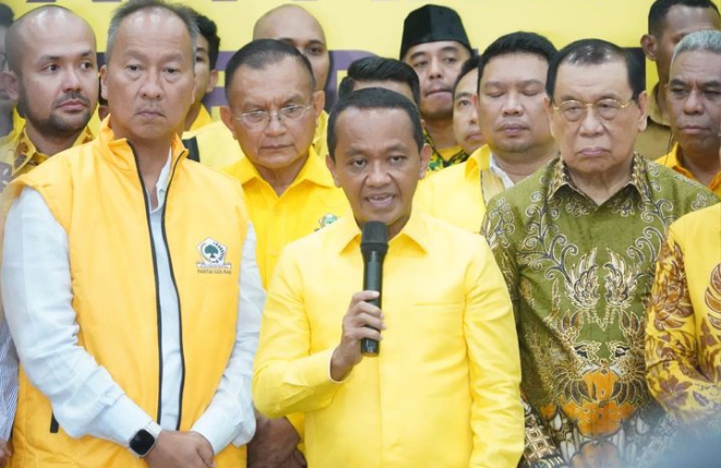 Bahlil Lahadalia Resmi Gantikan Airlangga Hartarto Jadi Ketum Golkar