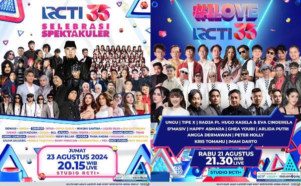 Spektakuler, HUT RCTI 35 dan Konser I Love RCTI Bertabur Bintang