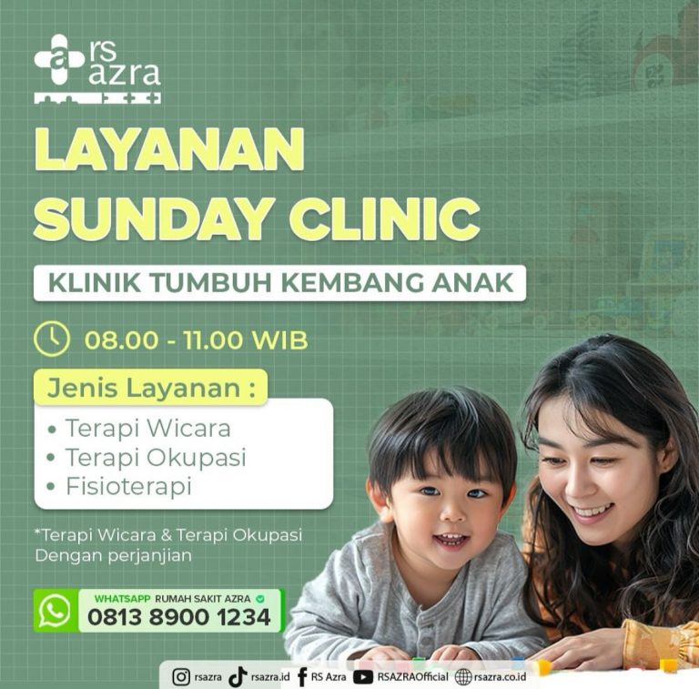 RS Azra Bogor Luncurkan Sunday Clinic untuk Tumbuh Kembang Anak