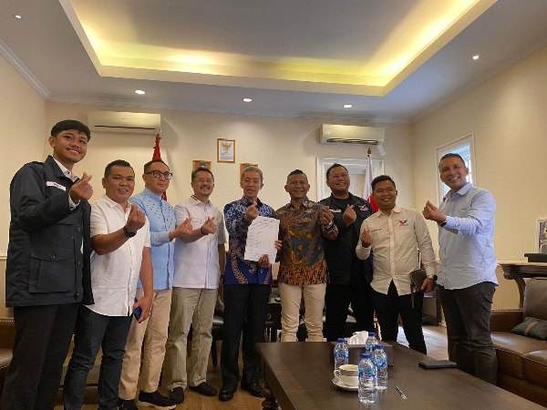 Partai Perindo Resmi Dukung Dedie A Rachim dan Jenal Mutaqin di Pilwalkot Bogor 2024