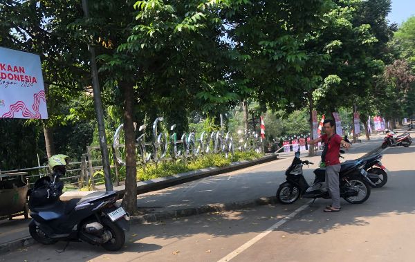 Dishub Kabupaten Bogor Terapkan Parkir Non Tunai di Jalan Tegar Beriman 