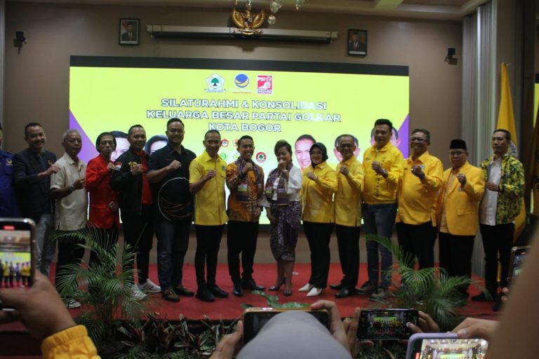 DPD Golkar Kota Bogor Gelar Silaturahmi dan Konsolidasi untuk Menangkan Sendi-Melli di Pilkada 2024