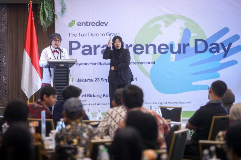 ParaPreneur Day Ajang KemenKopUKM Ciptakan Ekosistem Wirausaha Ramah Disabilitas