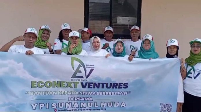 Komunitas EcoNext Ventures Bogor Raya Salurkan Bantuan Beasiswa di YPI Sunanul Huda Leuwiliang Bogor