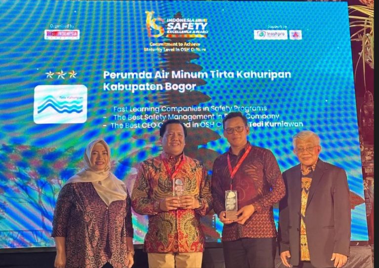 Perumda Air Minum Tirta Kahuripan Raih Tiga Penghargaan di ISEA 2024