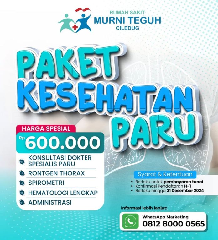 Paket Kesehatan Paru RS Murni Teguh Ciledug