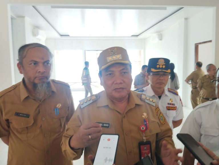 Tinjau Pos Gabungan Pengamanan Rumah Presiden Prabowo, Pj. Bupati Bogor : Pembangunan Sudah 71 Persen