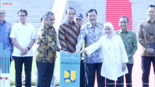 Jokowi Resmikan Istana Negara IKN