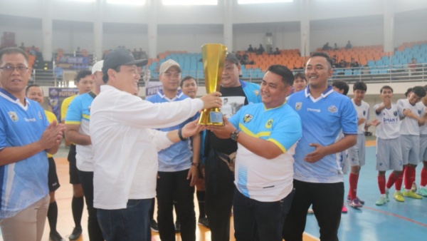 Pj Bupati Bogor Buka Kompetisi Futsal Hari Sumpah Pemuda