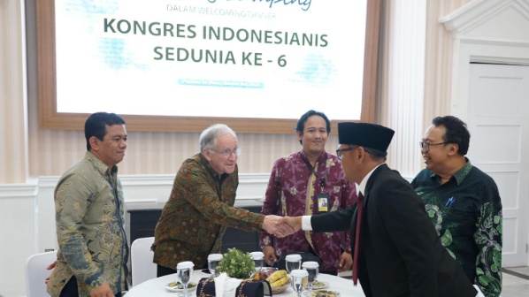 Pj Walikota Bogor Sambut Delegasi Kongres Indonesianis Sedunia ke-6