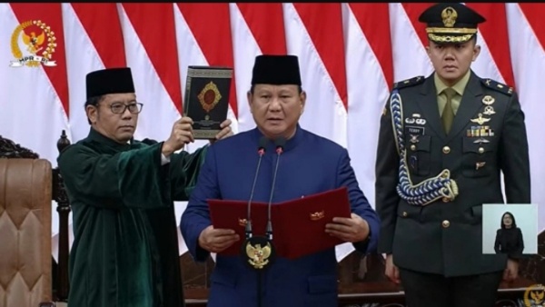 Prabowo-Gibran Resmi Jabat Presiden dan Wakil Presiden 2024-2029