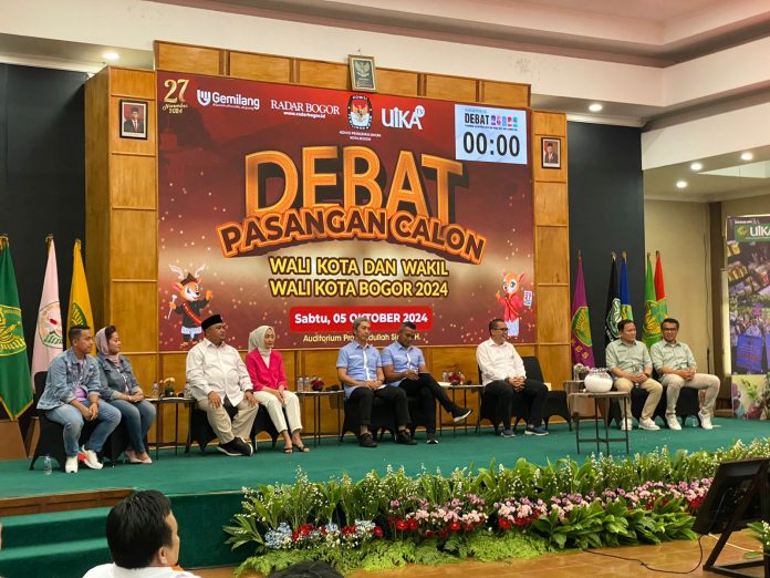 Debat Paslon Wali Kota Bogor