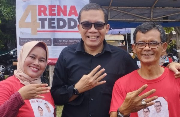 Calon Wakil Wali Kota Bogor Teddy Risandi Sapa Warga Margajaya, Ajak Pilih Pemimpin Amanah dan Pro-Rakyat