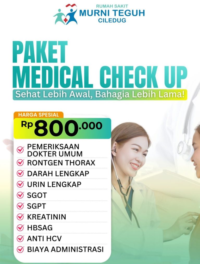 RS Murni Teguh Ciledug Tawarkan Paket Medical Check Up