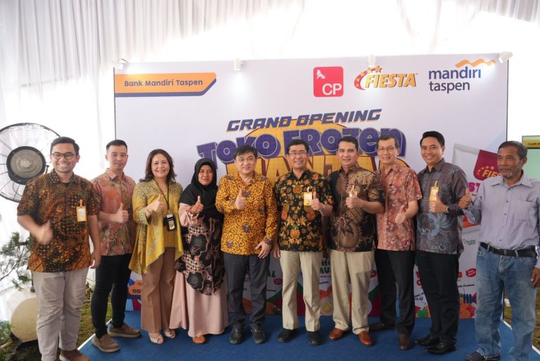 Bank Mandiri Taspen Gandeng Fiesta Luncurkan Program Usaha Toko Frozen Mantap di Bogor