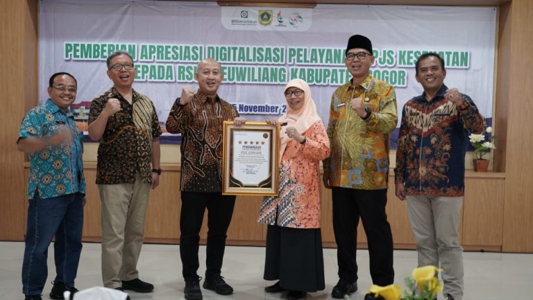 RSUD Leuwiliang Sabet Penghargaan Bintang Lima dari BPJS Kesehatan