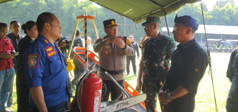 Kolaborasi TNI, Polri, dan Pemkot Bogor Apel Kesiapsiagaan Bencana