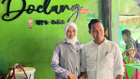 Nikmati Doclang Bersama Istri, Sendi Fardiansyah Ingin Kuliner khas Kota Bogor Mendunia