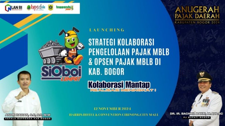 Publikasi Anugerah Pajak & Launching Sioboi Lumpat Tahun 2024