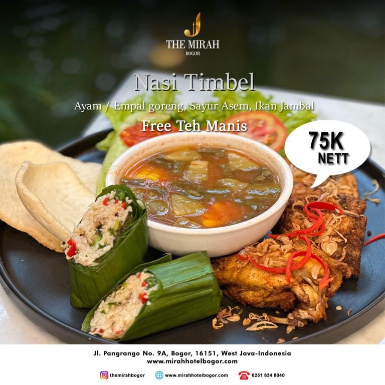 November Spesial di The Mirah Hotel: Promo Kamar dan Menu Timbel