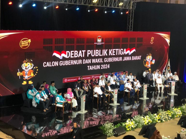 Dihadiri Empat Paslon, KPU Gelar Debat Ketiga Cagub Cawagub Jabar di Bogor