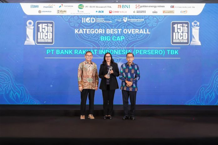 Tata Kelola Unggul, BRI Raih 2 Penghargaan di Ajang Bergengsi The 15th IICD Corporate Governance Award