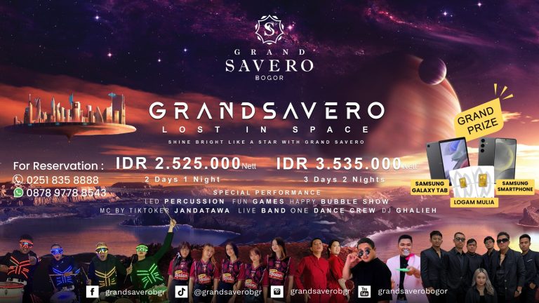 Hotel Grand Savero Bogor Hadirkan Acara “LOST IN SPACE”