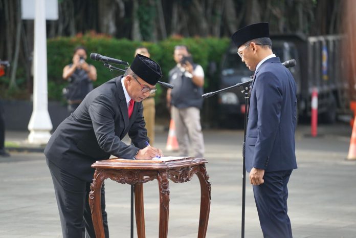 Hanafi Resmi Dilantik jadi Pj Sekda Kota Bogor