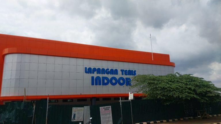 Lapangan Tenis Pakansari Telah Rampung, Pemkab Bogor Gelontorkan Dana Hingga Rp40 Miliar 