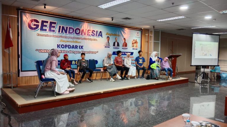 GEE Indonesia Gelar Kopdar UMKM Bertajuk “UMKM Naik Kelas dengan Akses Pasar”