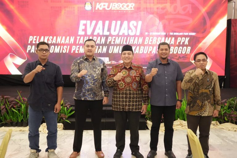 Bahas Rendahnya Partisipasi Pemilih, KPU dan Pemkab Bogor Evaluasi Pelaksanaan Pilkada Tahun 2024