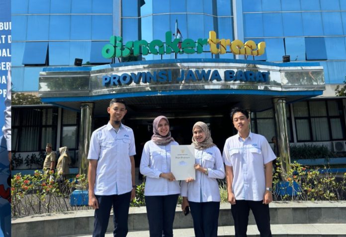 Perumda Air Minum Tirta Kahuripan Raih Penghargaan P2K3 dari Provinsi Jawa Barat